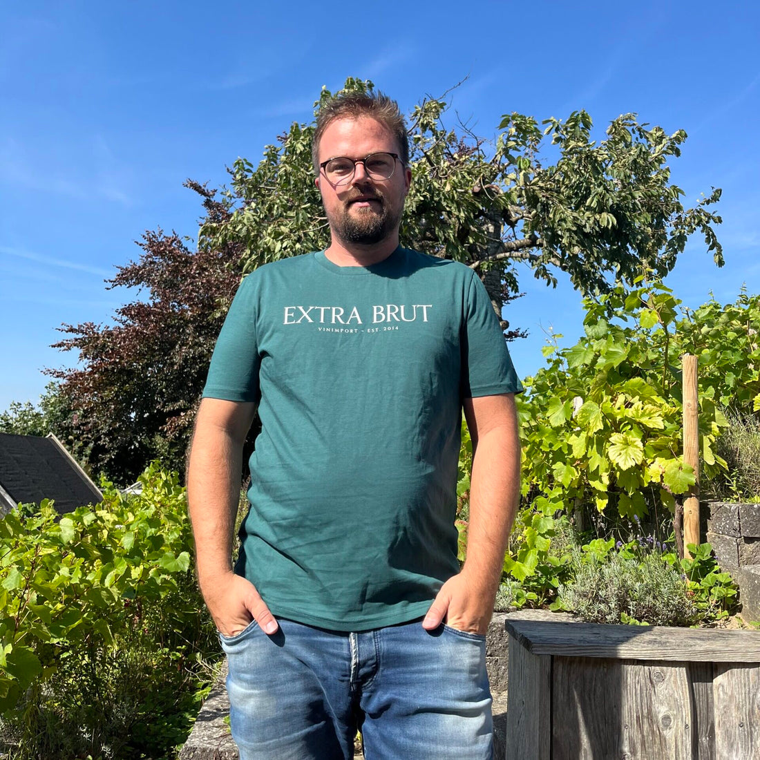 Extra Brut (Grøn) – T Shirt – L