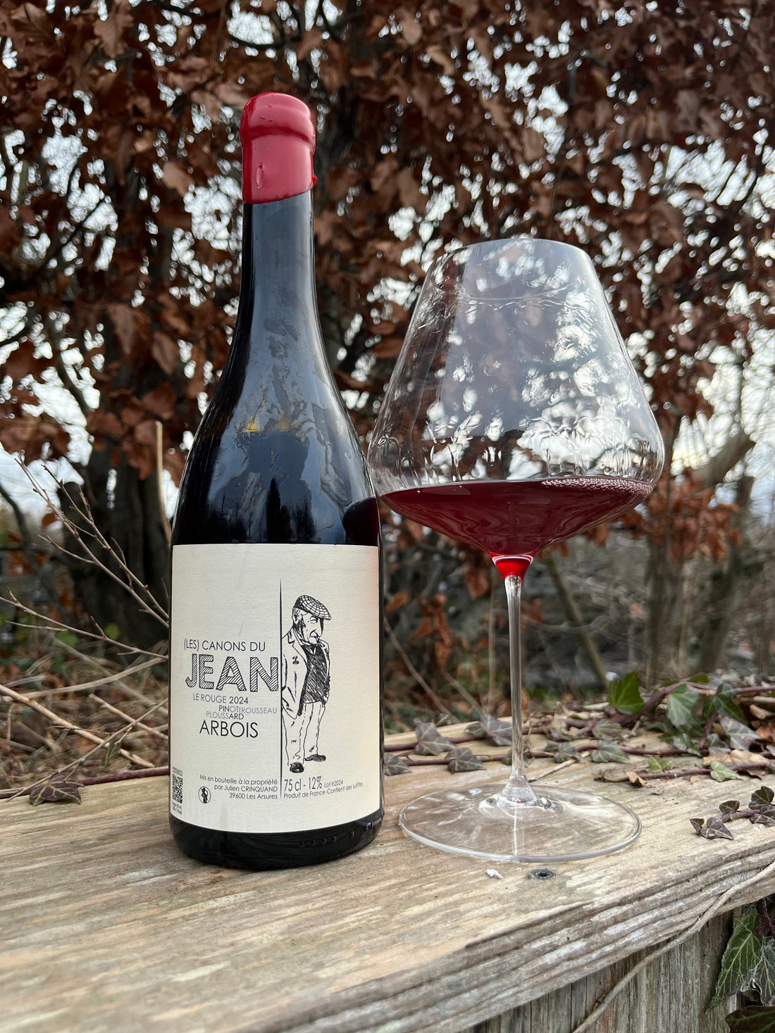 Julien Crinquand Le Rouge - Pinot/Trousseau/Ploussard 2024