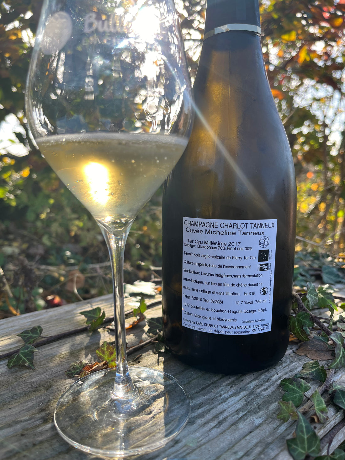 Vincent Charlot, Cuvee Micheline Tanneux 2017 - Extra Brut