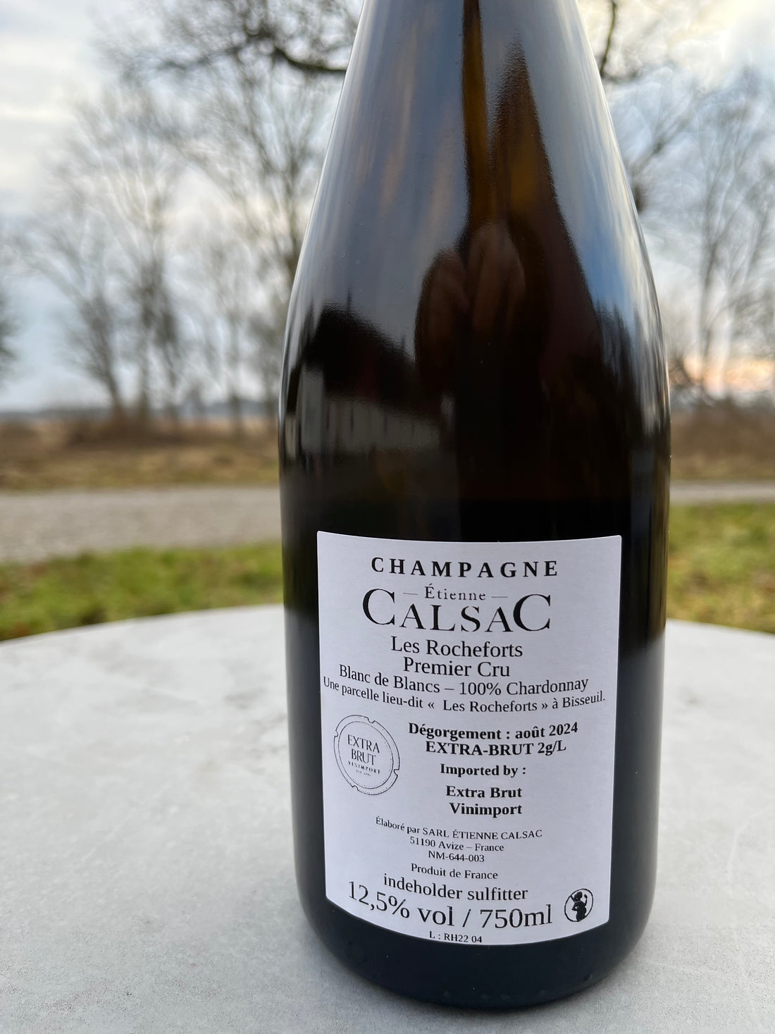 Etienne Calsac Les Rocheforts (Base 2022) – Blanc de Blancs - Extra Brut