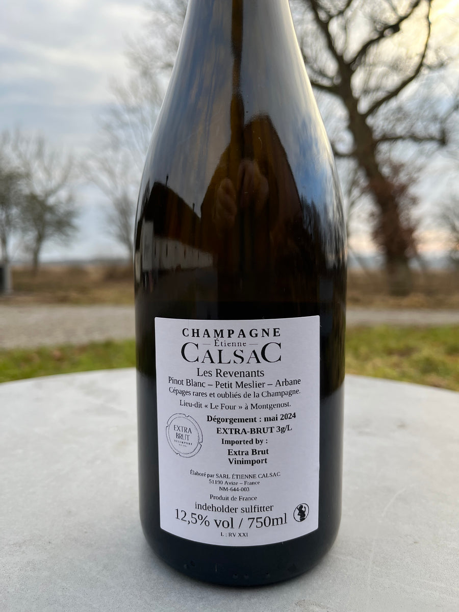 Etienne Calsac Les Revenants BdB 2021 - Brut Nature