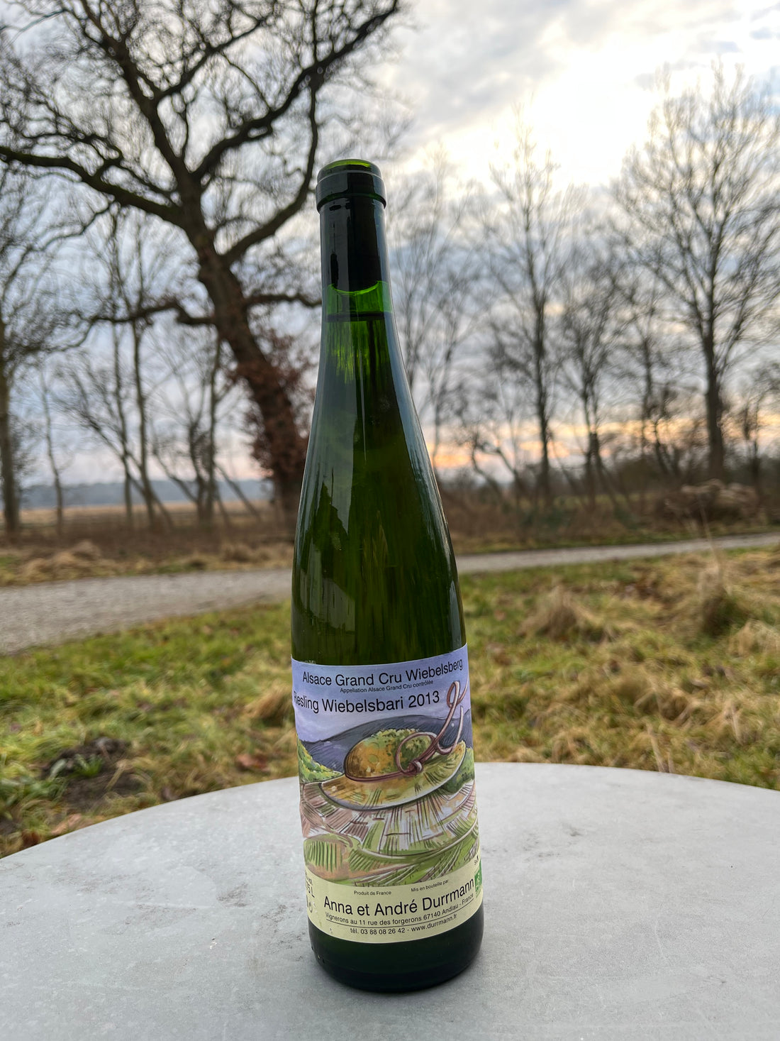 Yann Durrmann Riesling Grand Cru Wiebelsberg 2013