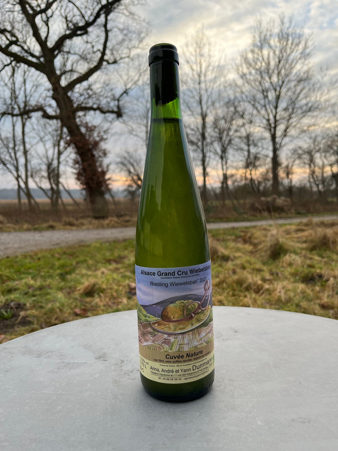 Yann Durrmann Riesling Grand Cru Wiebelsberg Cuvée Nature 2021