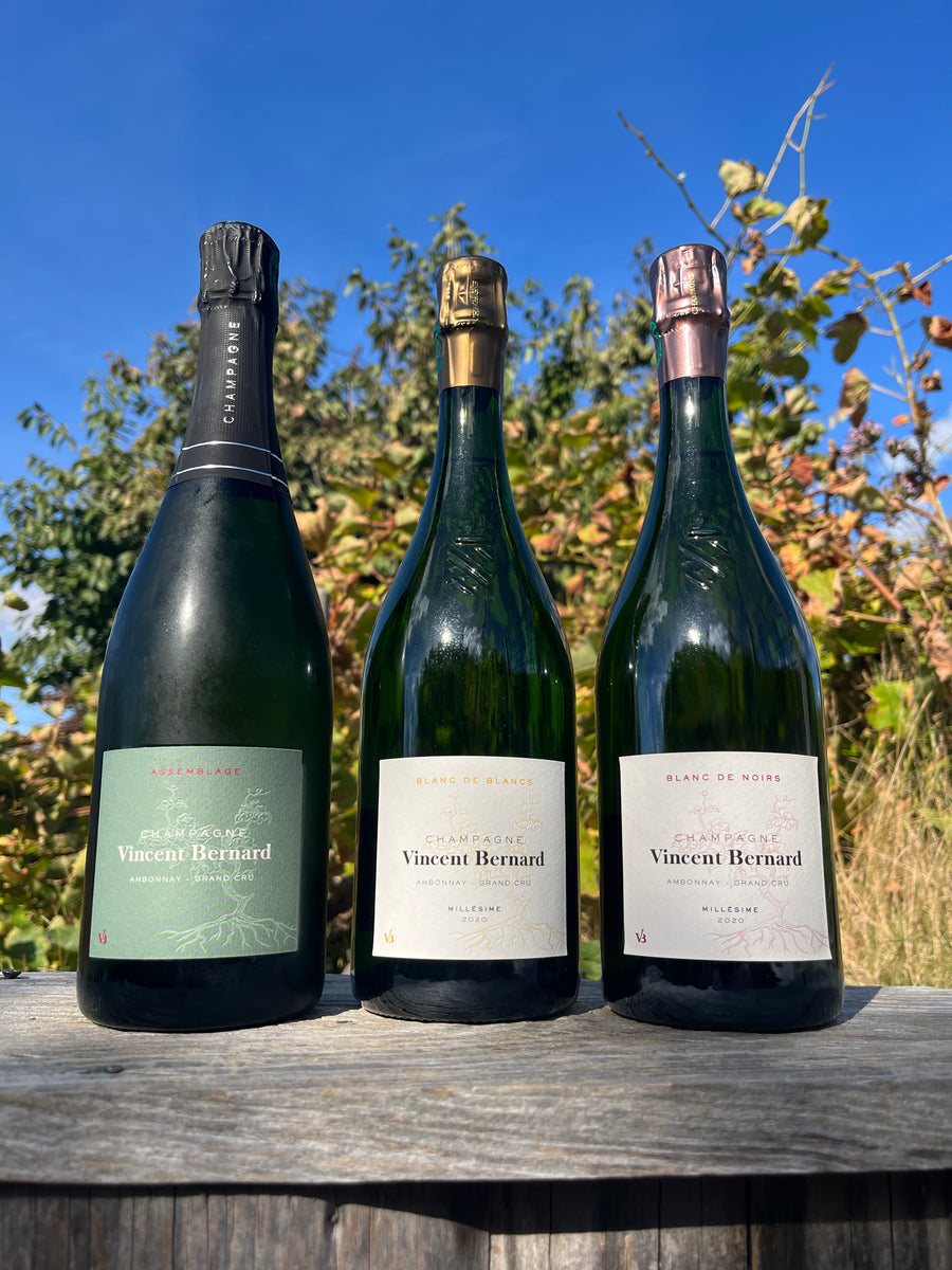 Vincent Bernard - Smagekasse med 3 eller 6 flasker.