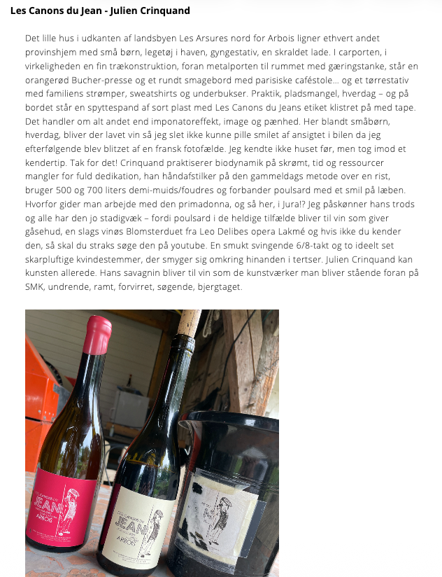 Julien Crinquand - Release ultimo 2025 (Langdahl)