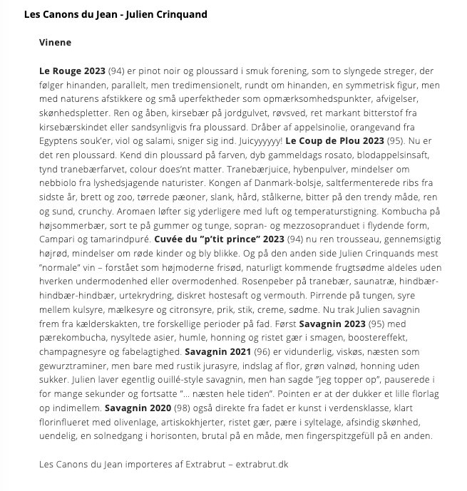 Julien Crinquand - Release ultimo 2025 (Langdahl)